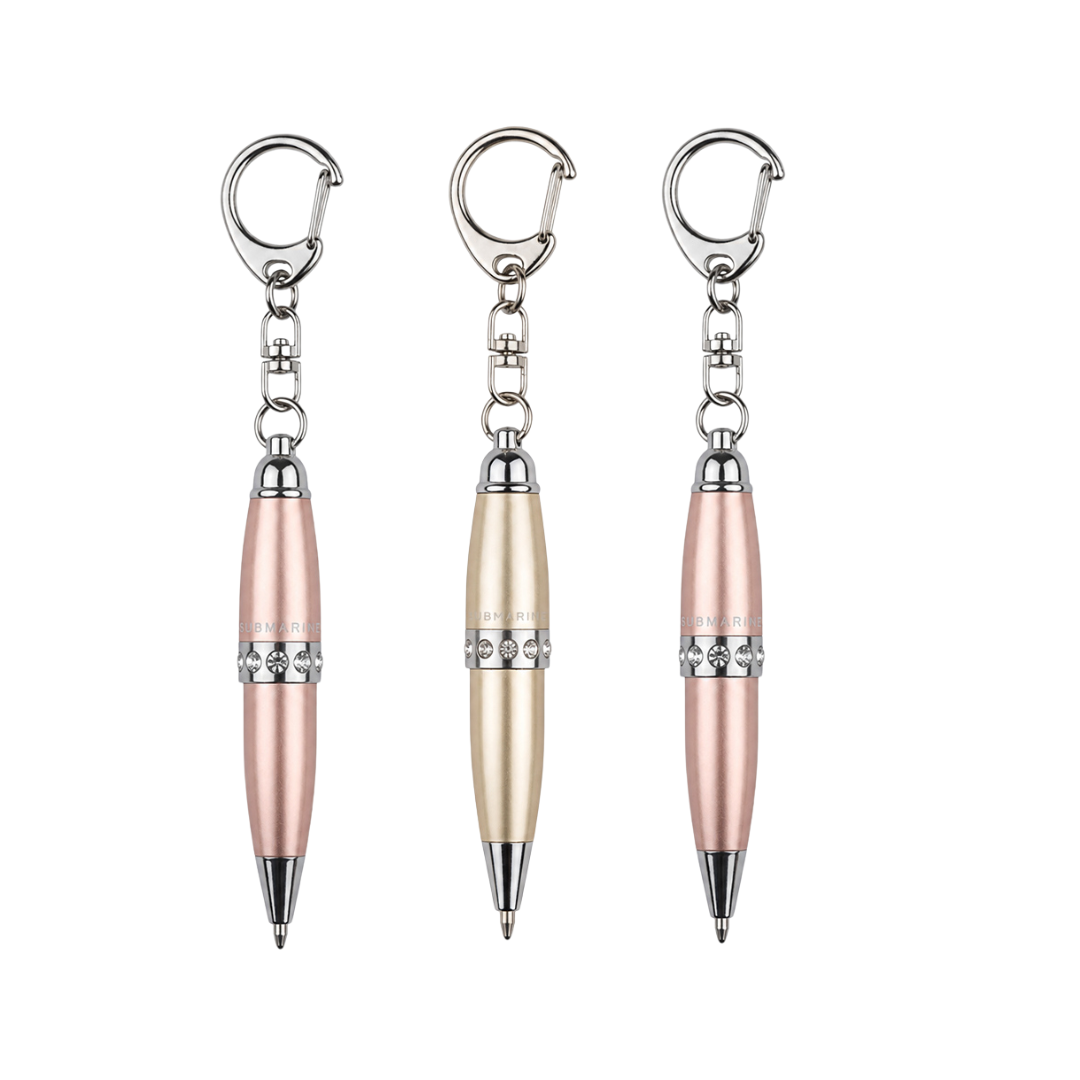 Mini Pop Metallic Ball Pen – Set Of 3