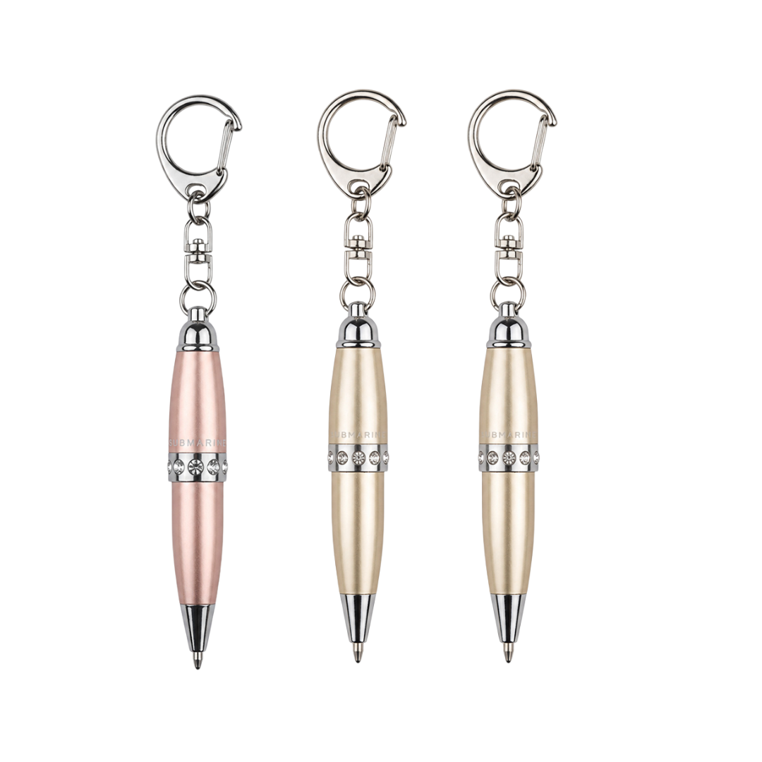 Mini Pop Metallic Ball Pen – Set Of 3