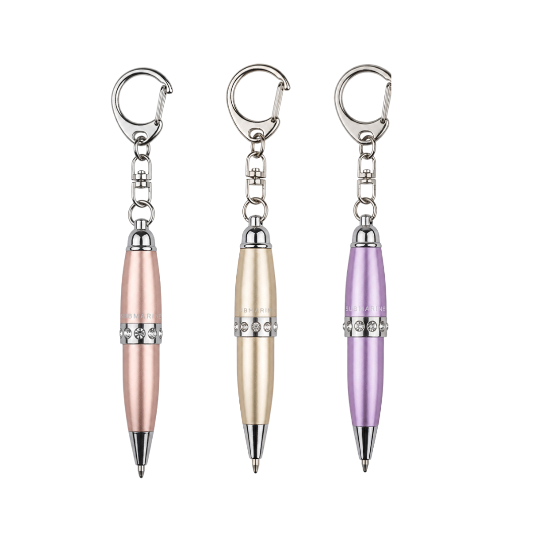 Mini Pop Metallic Ball Pen – Set Of 3