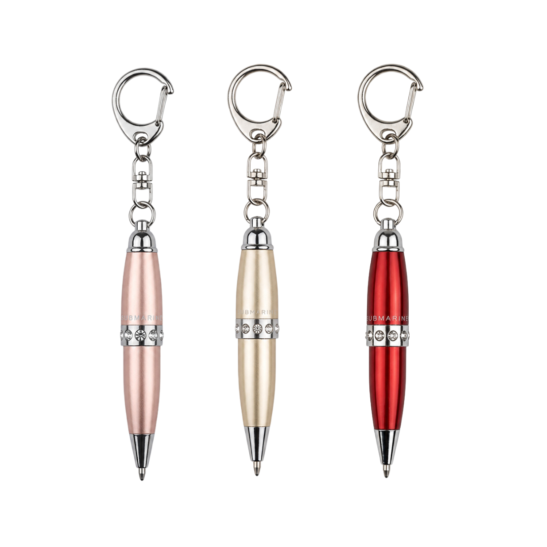 Mini Pop Metallic Ball Pen – Set Of 3