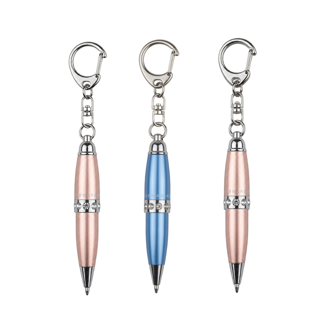Mini Pop Metallic Ball Pen – Set Of 3