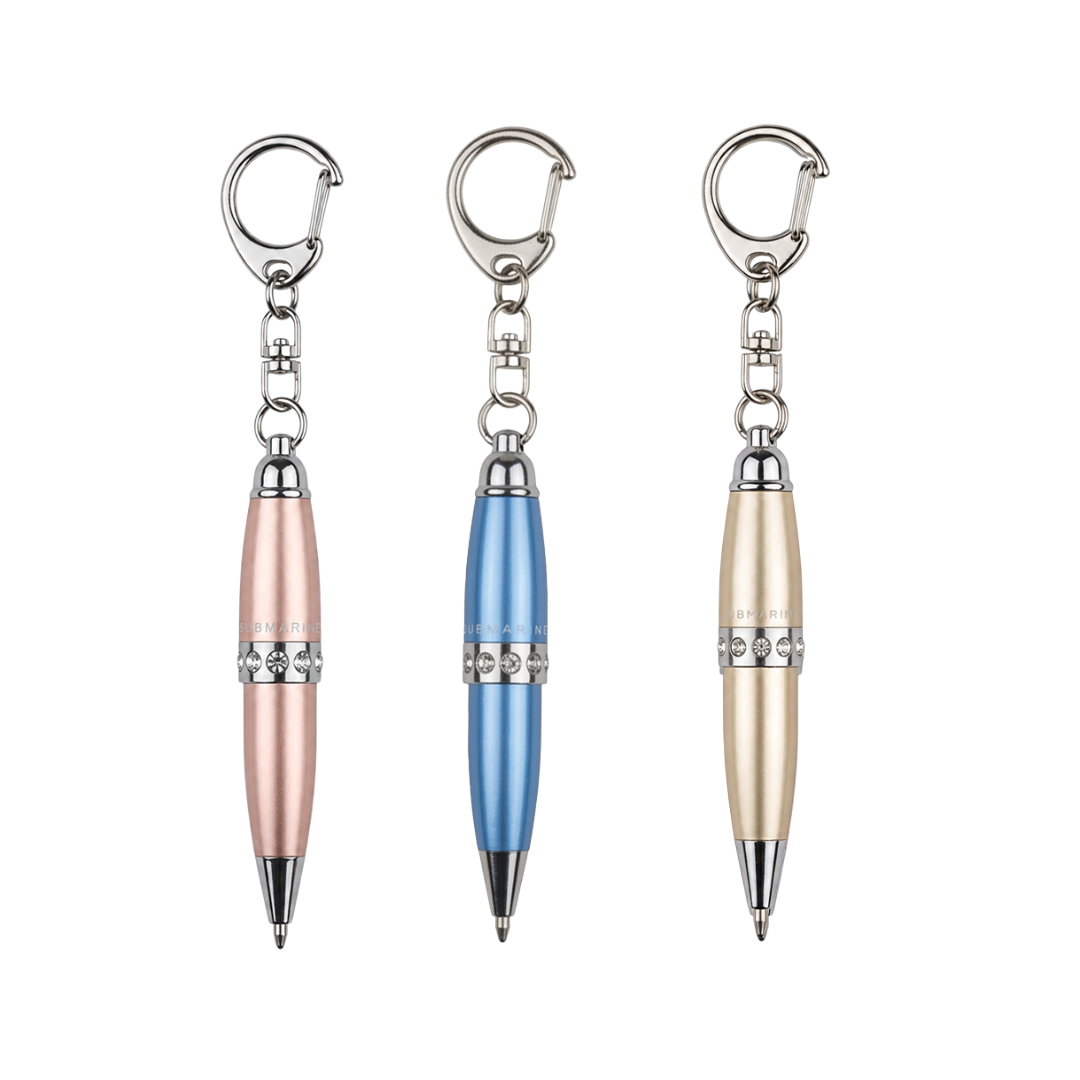 Mini Pop Metallic Ball Pen – Set Of 3