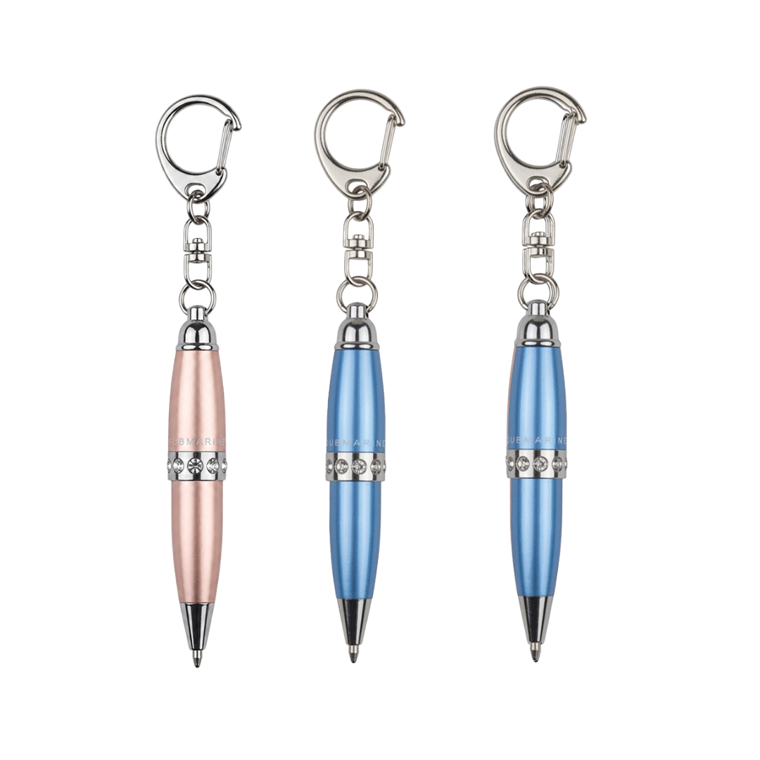Mini Pop Metallic Ball Pen – Set Of 3