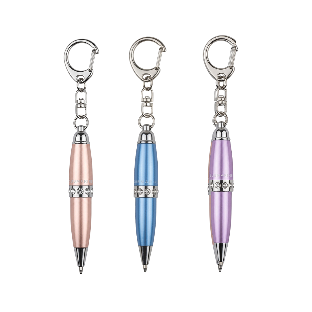 Mini Pop Metallic Ball Pen – Set Of 3