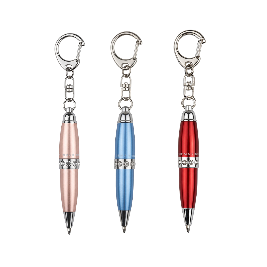 Mini Pop Metallic Ball Pen – Set Of 3