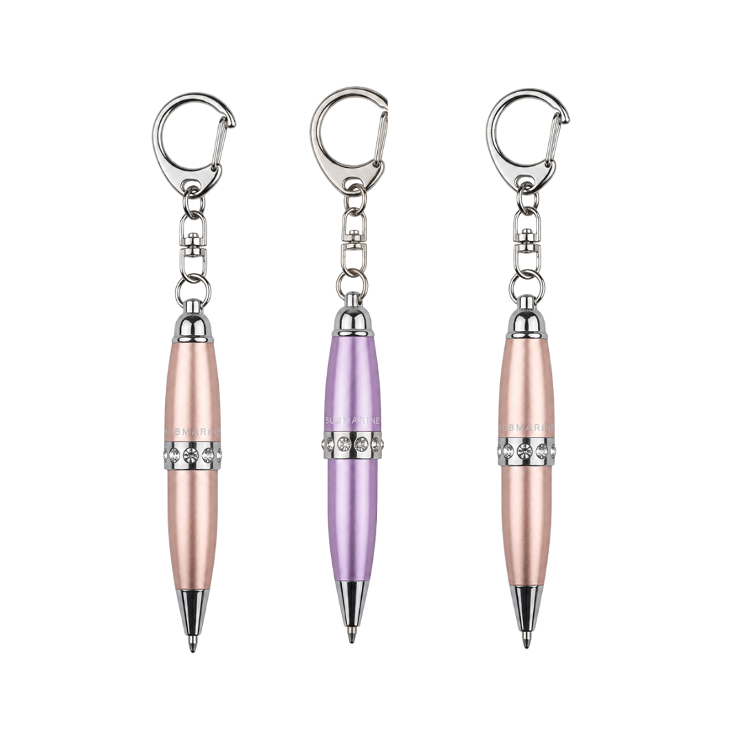 Mini Pop Metallic Ball Pen – Set Of 3