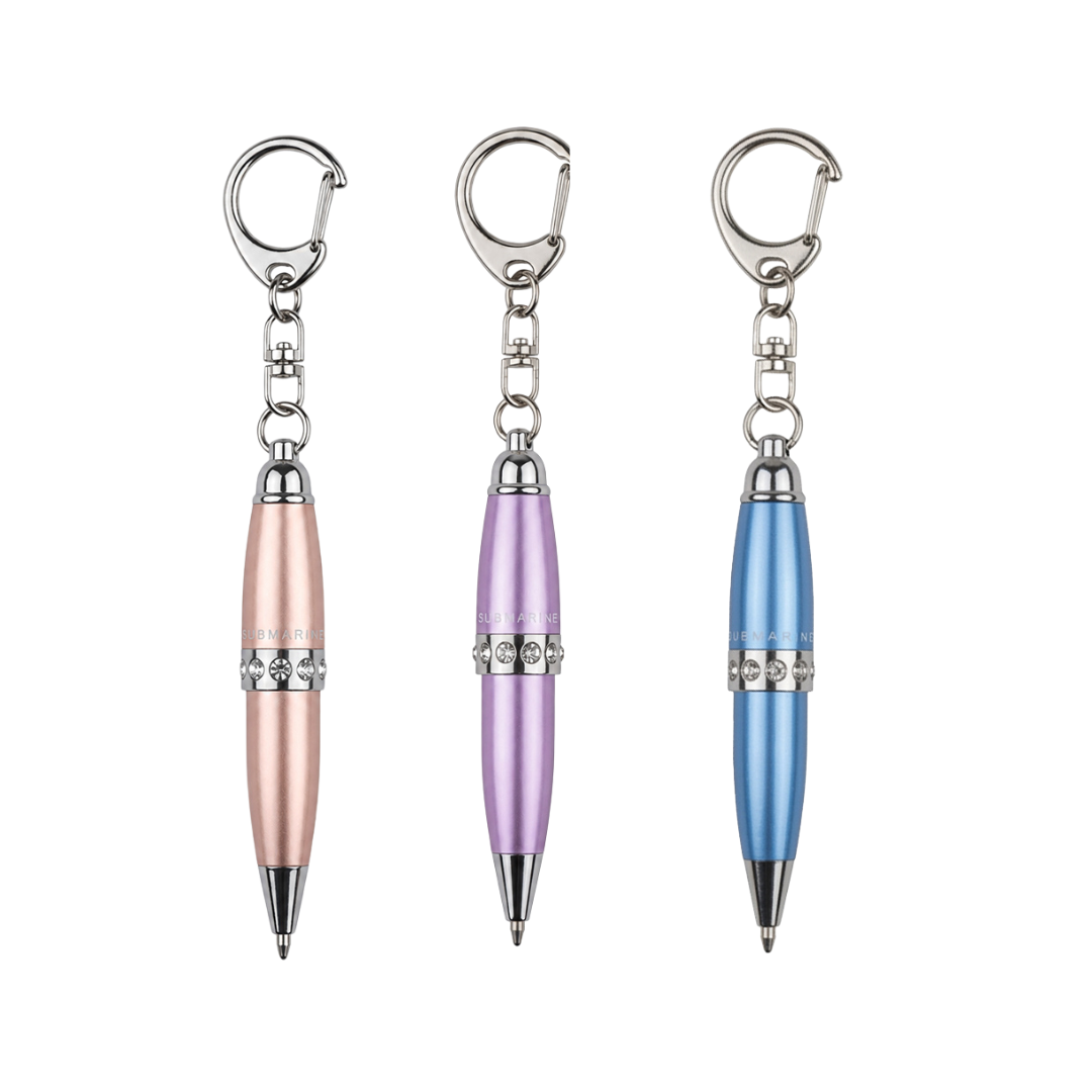 Mini Pop Metallic Ball Pen – Set Of 3