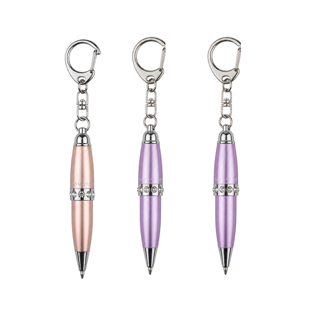 Mini Pop Metallic Ball Pen – Set Of 3