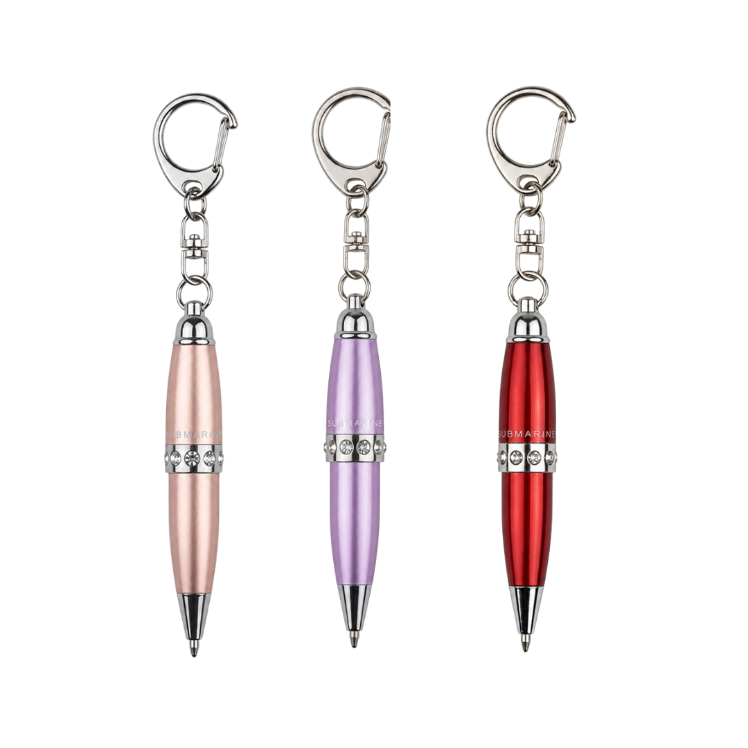 Mini Pop Metallic Ball Pen – Set Of 3