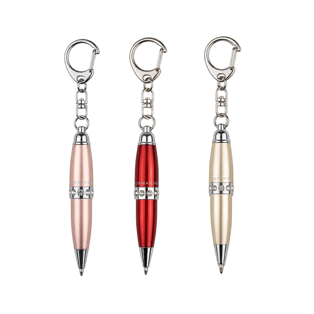 Mini Pop Metallic Ball Pen – Set Of 3