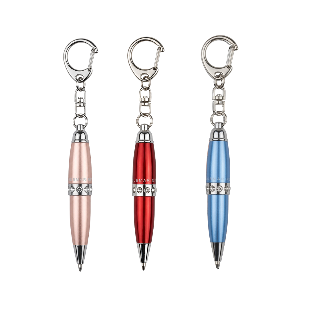 Mini Pop Metallic Ball Pen – Set Of 3