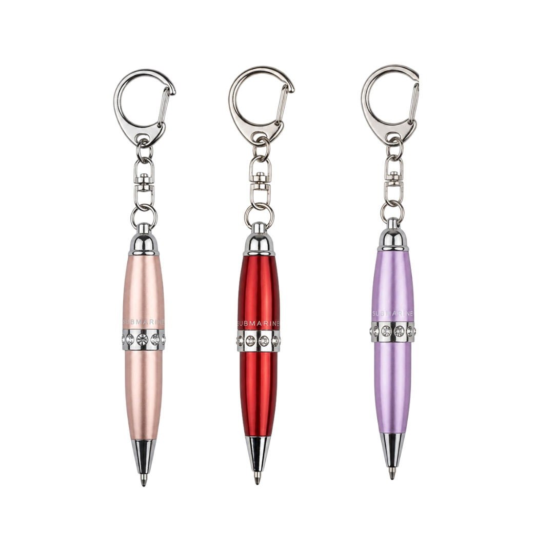 Mini Pop Metallic Ball Pen – Set Of 3