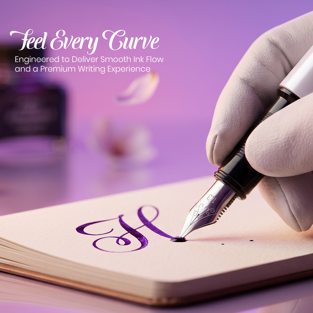 Calligraphy Fountain Pen Set – Pack of 3