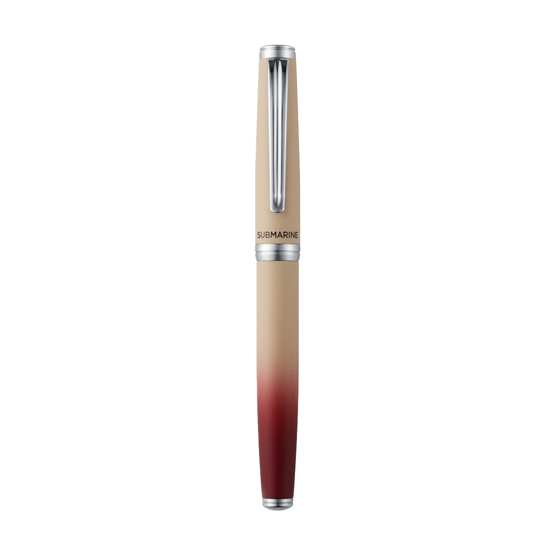 Horizon Dual Shade Fragrance Roller & Fountain Pen Set - Morning Coffee
