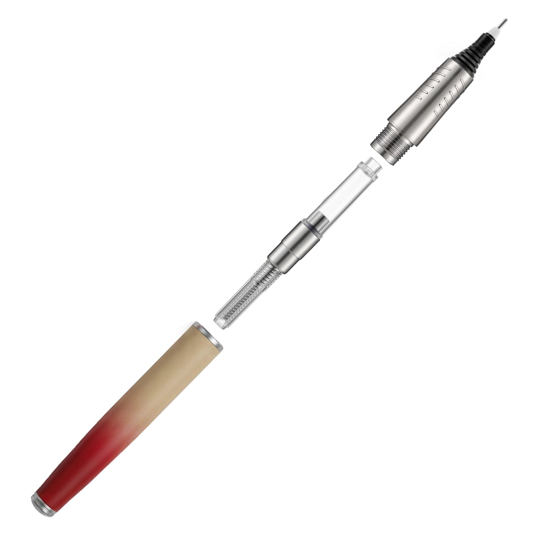 Horizon Dual Shade Fragrance Roller & Fountain Pen Set - Morning Coffee