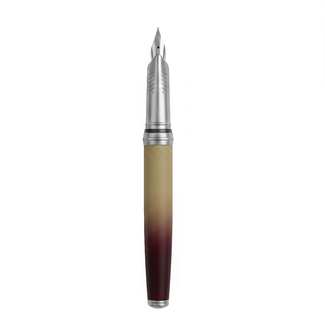 Horizon Dual Shade Fragrance Roller & Fountain Pen Set - Hot Chocolate