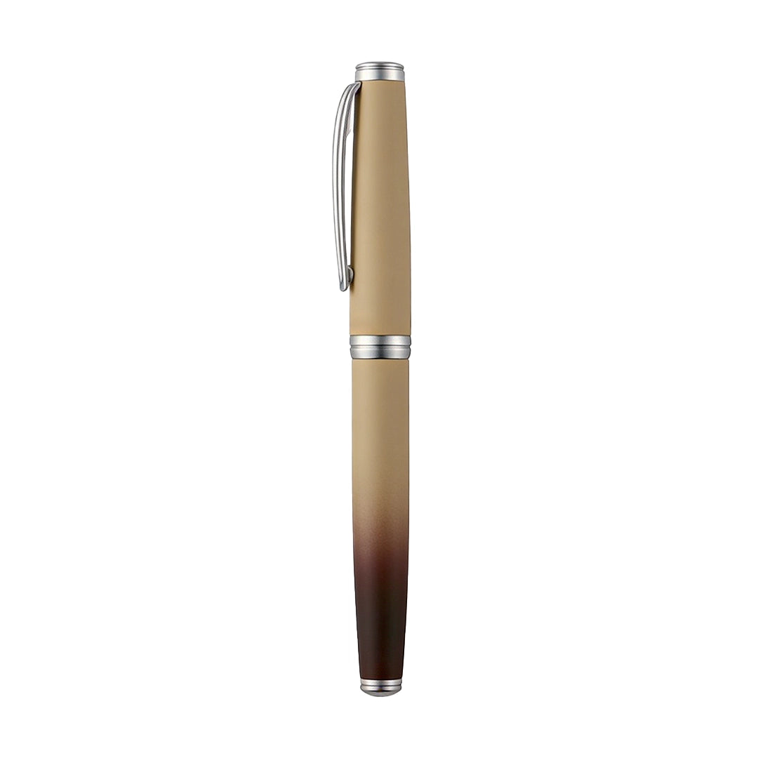 Horizon Dual Shade Fragrance Roller & Fountain Pen Set - Hot Chocolate