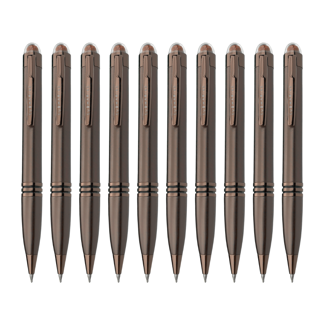 Coffee Rudraksha Ball Pen