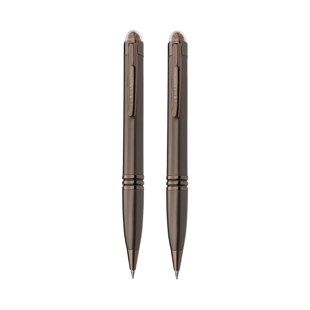 Coffee Rudraksha Ball Pen