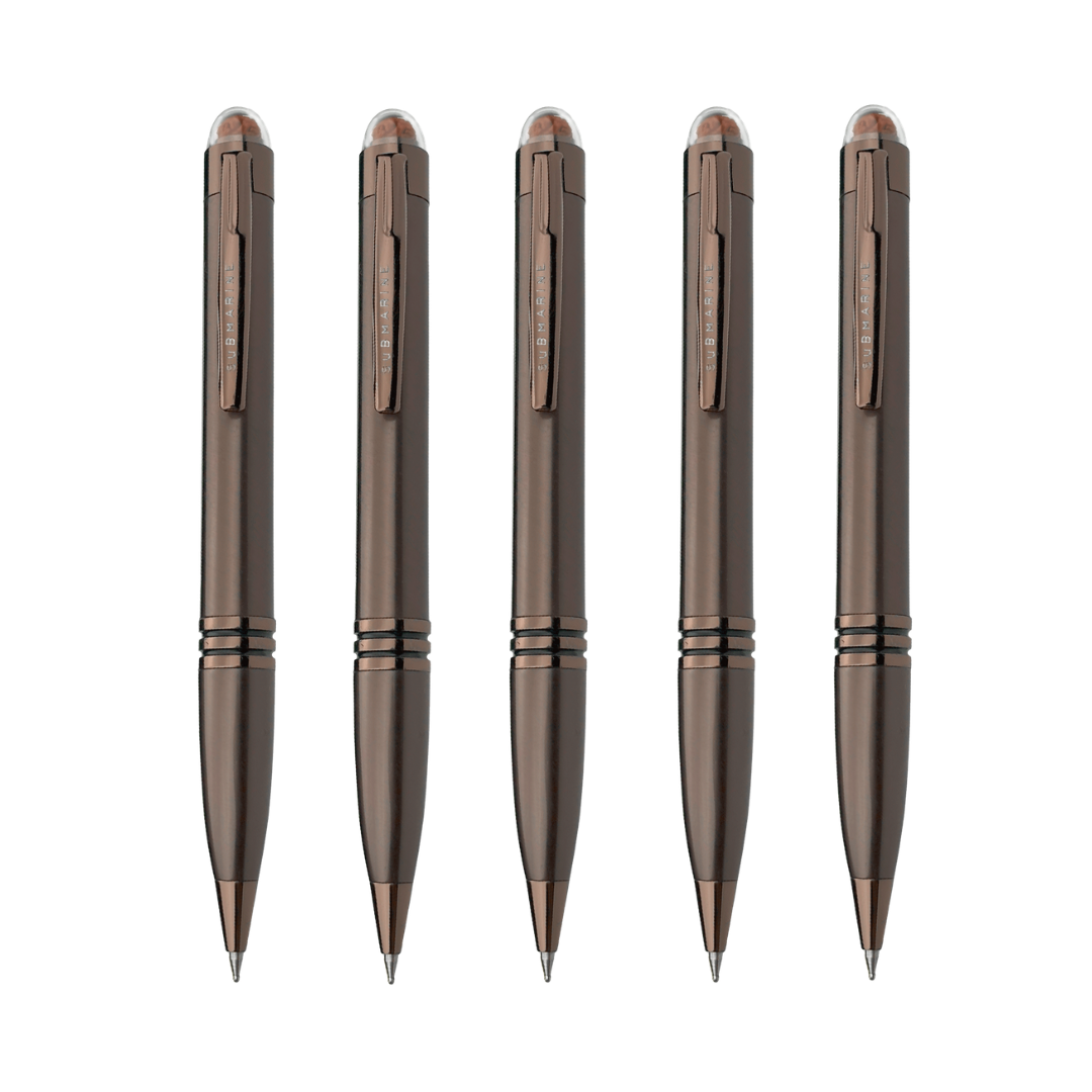 Coffee Rudraksha Ball Pen