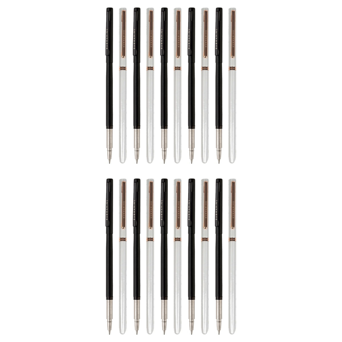 Slim Metal Ball Pen Set of 2