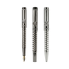 Royal Edition Lion Metal Roller, Ball, & Fountain Pen Set