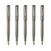 Royal Edition Lion Metal Fountain Pen - Set of 5