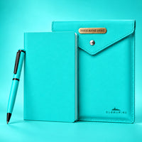 Pulse Premium Diary and Pen Set - T Blue