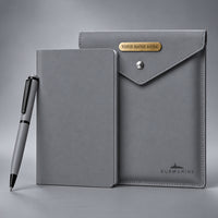 Pulse Premium Diary and Pen Set - Grey