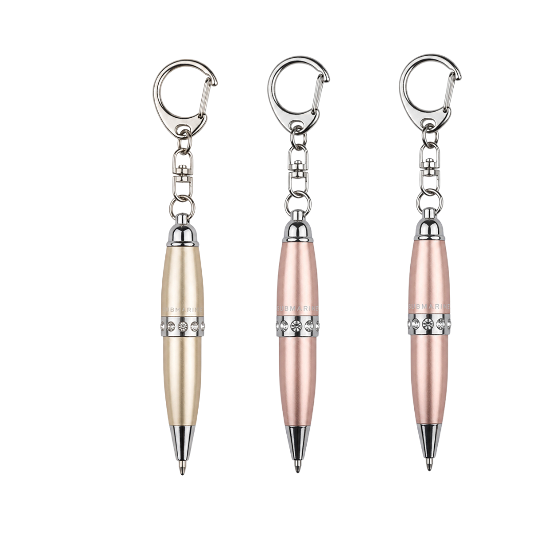 Mini Pop Metallic Ball Pen – Set Of 3