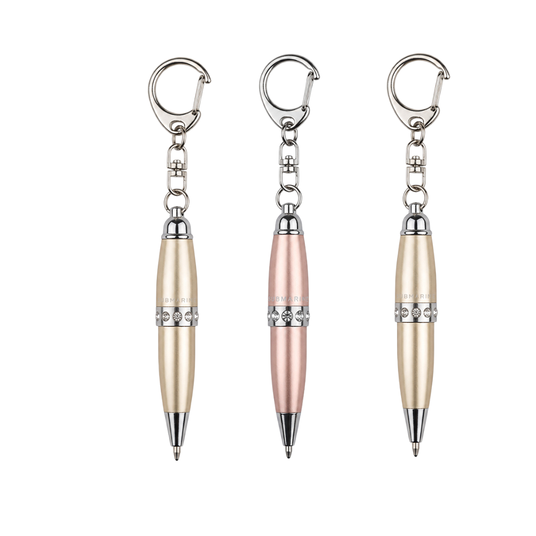 Mini Pop Metallic Ball Pen – Set Of 3