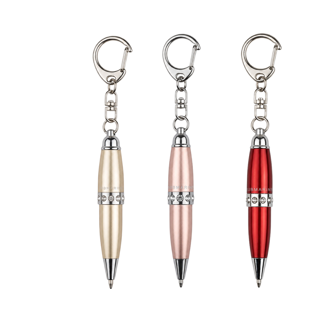 Mini Pop Metallic Ball Pen – Set Of 3