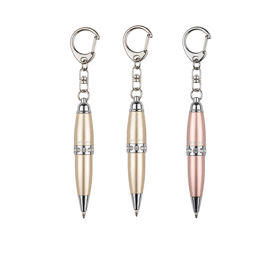 Mini Pop Metallic Ball Pen – Set Of 3