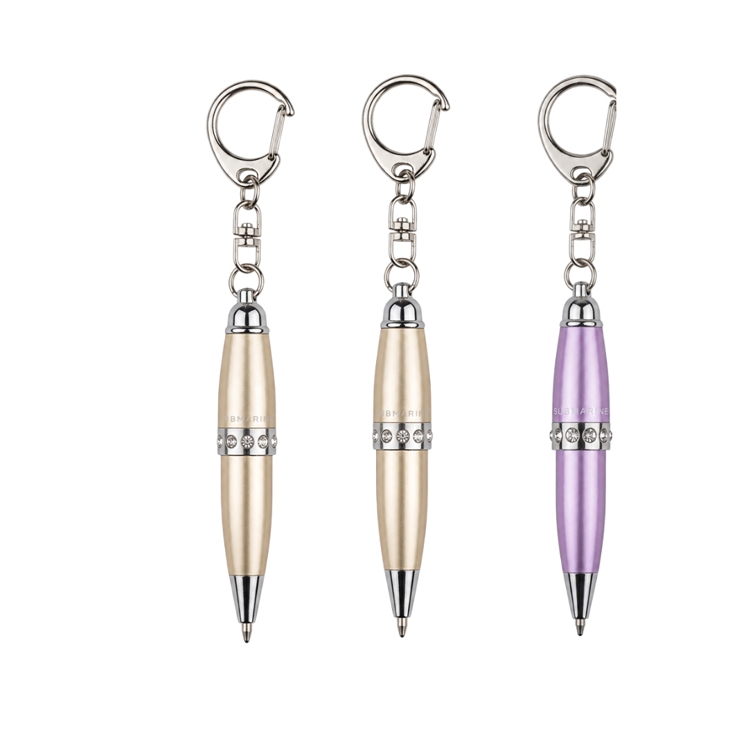 Mini Pop Metallic Ball Pen – Set Of 3