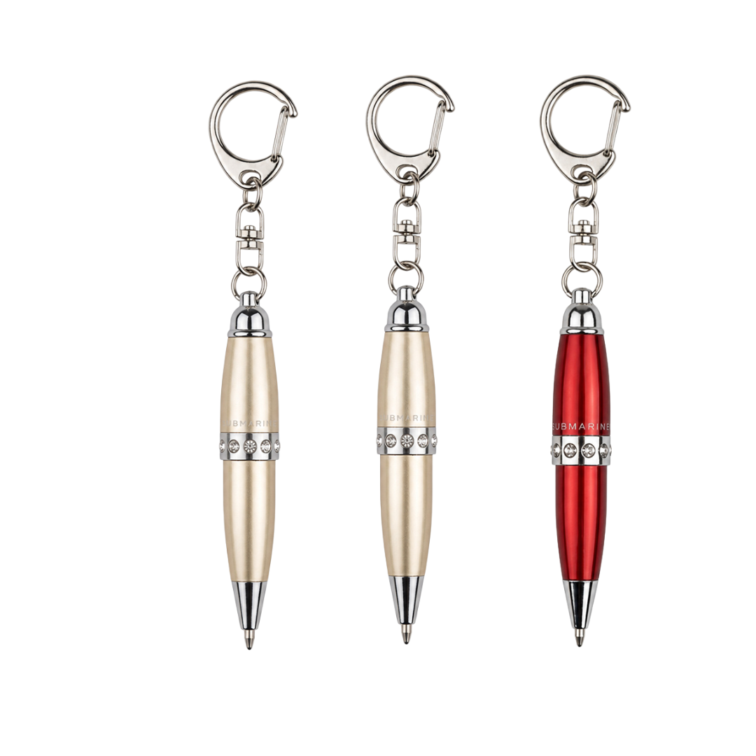 Mini Pop Metallic Ball Pen – Set Of 3