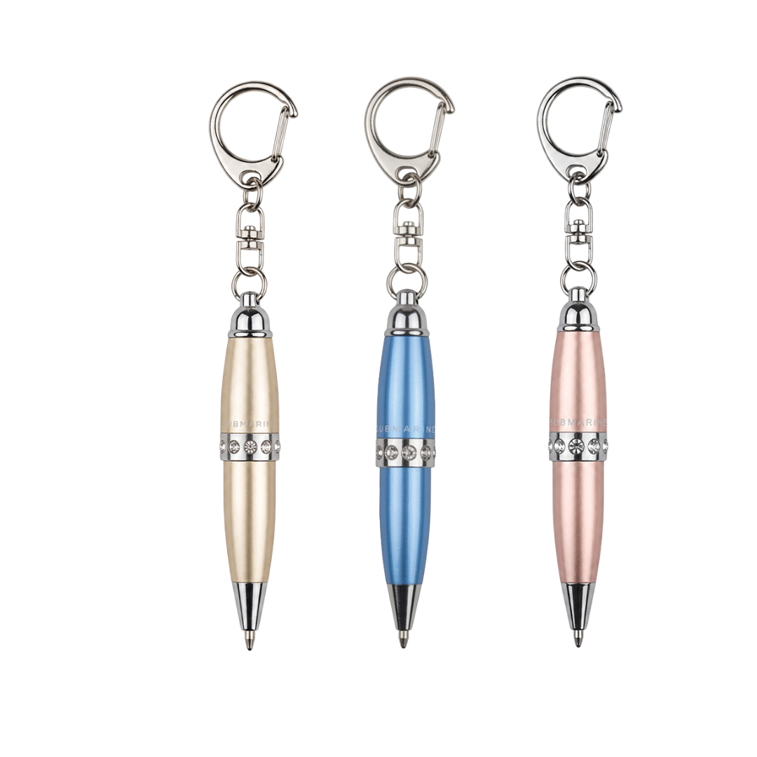 Mini Pop Metallic Ball Pen – Set Of 3