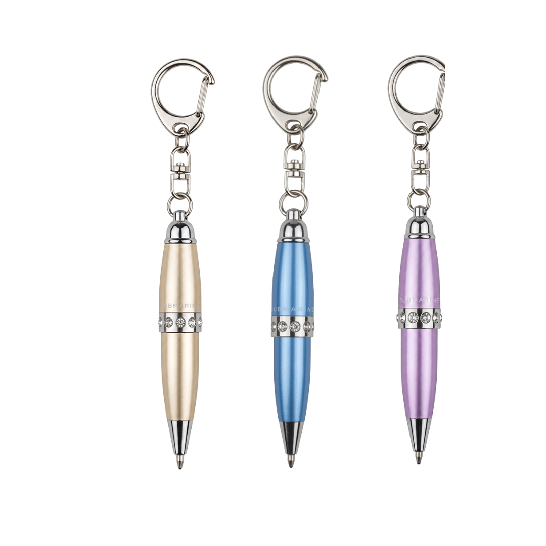 Mini Pop Metallic Ball Pen – Set Of 3