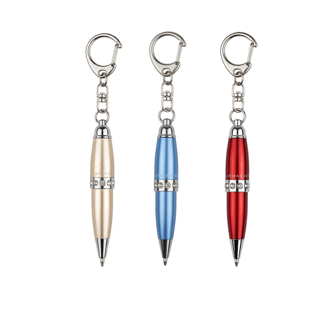 Mini Pop Metallic Ball Pen – Set Of 3