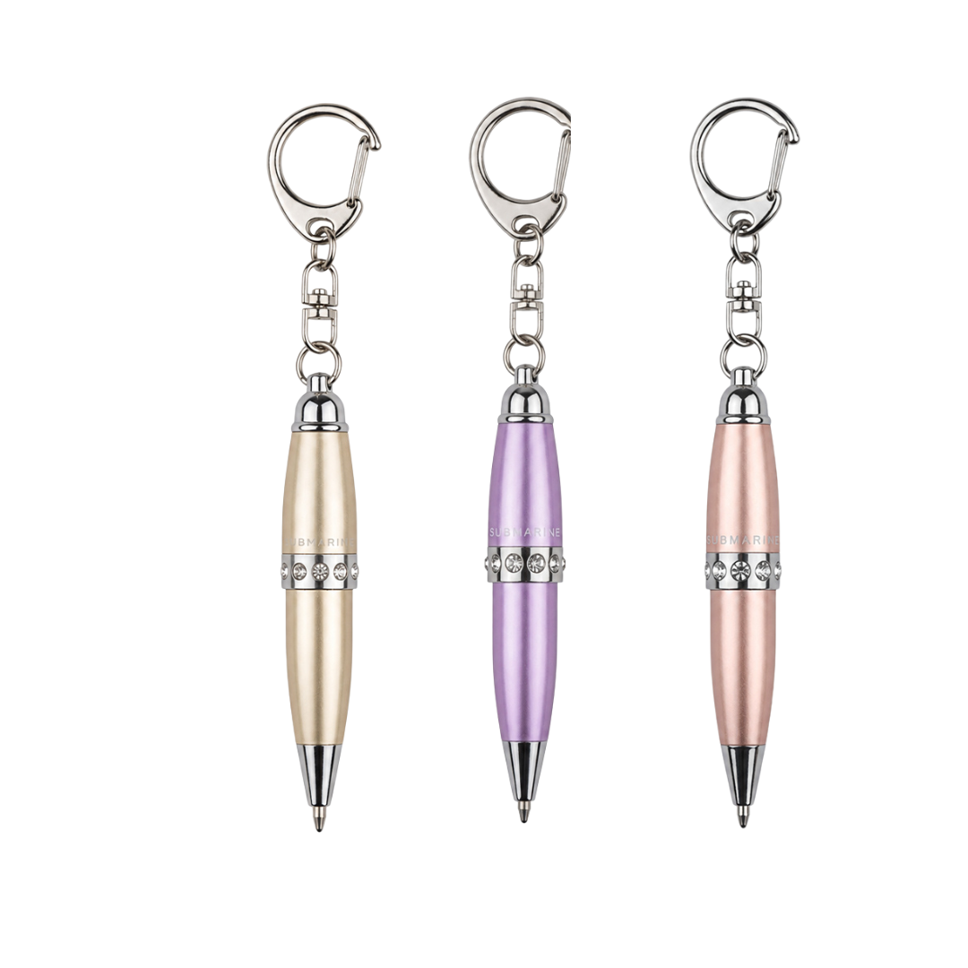 Mini Pop Metallic Ball Pen – Set Of 3