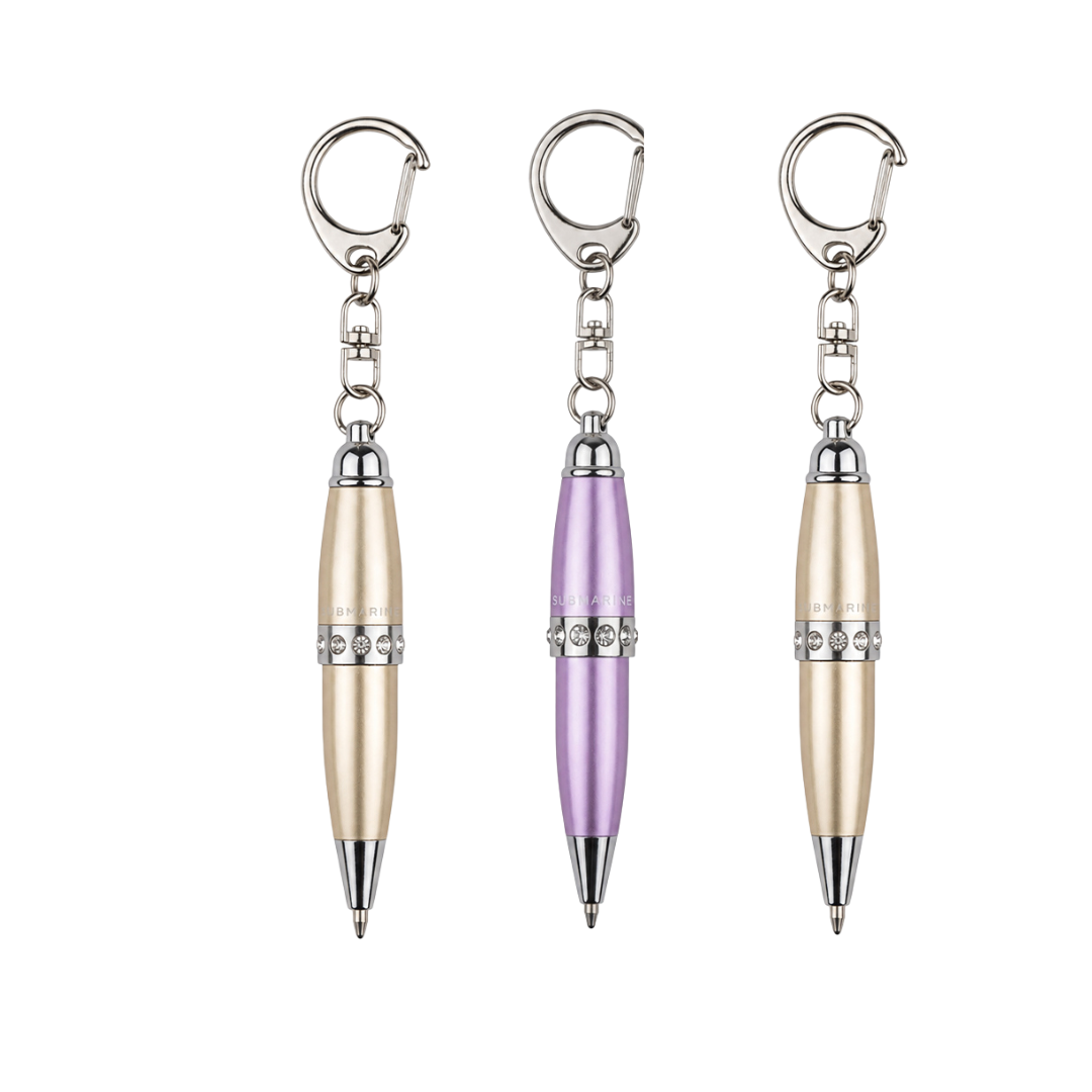 Mini Pop Metallic Ball Pen – Set Of 3