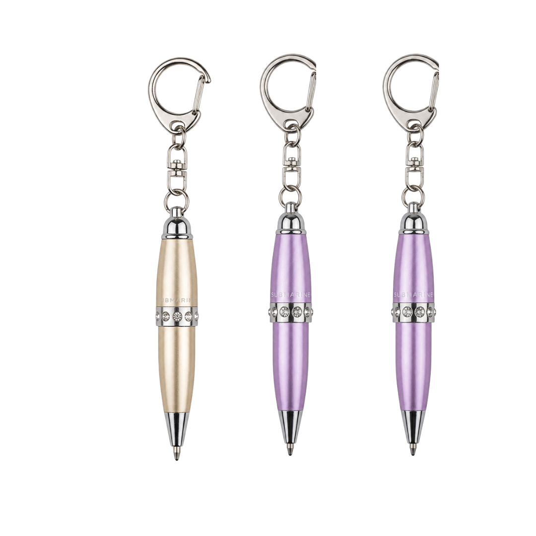 Mini Pop Metallic Ball Pen – Set Of 3
