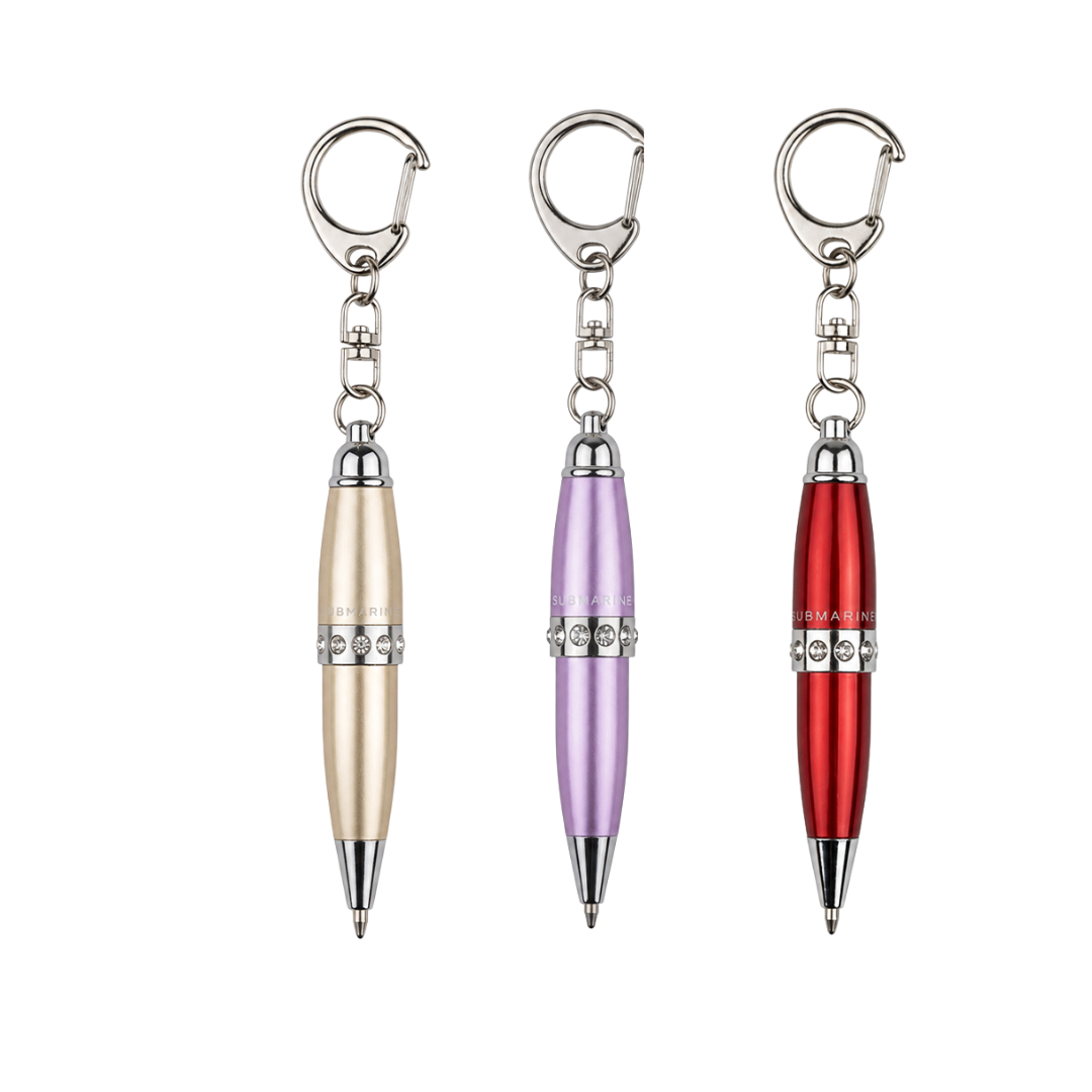 Mini Pop Metallic Ball Pen – Set Of 3