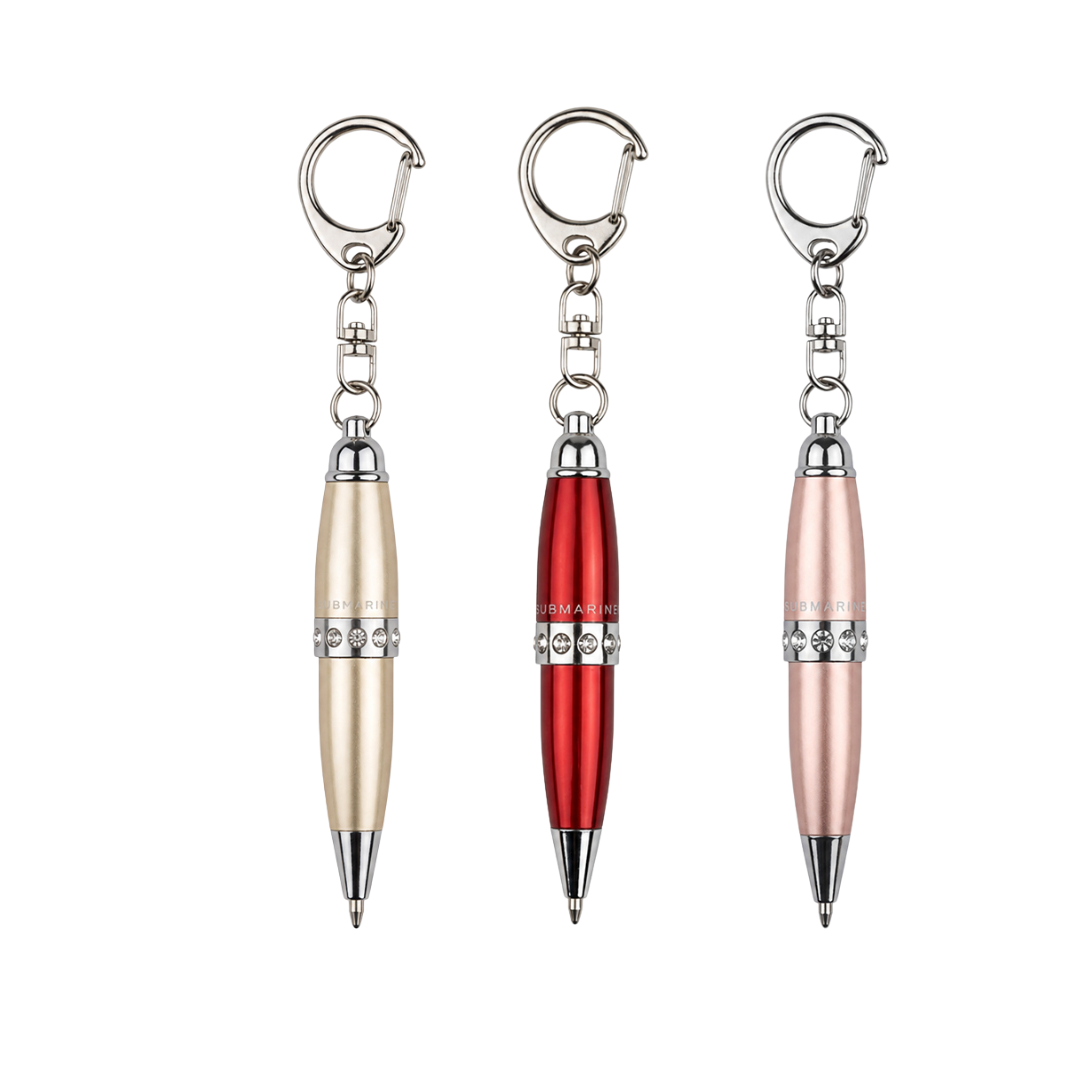 Mini Pop Metallic Ball Pen – Set Of 3