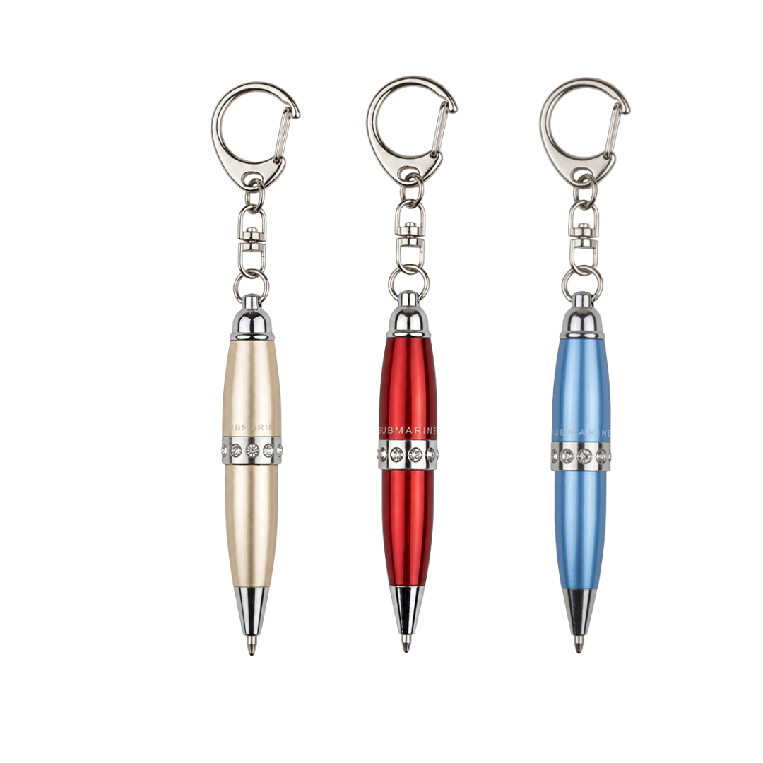 Mini Pop Metallic Ball Pen – Set Of 3