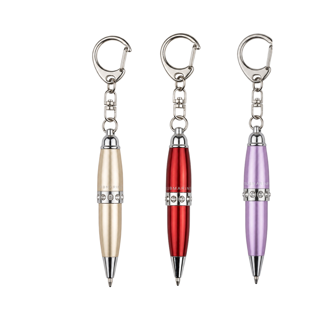 Mini Pop Metallic Ball Pen – Set Of 3