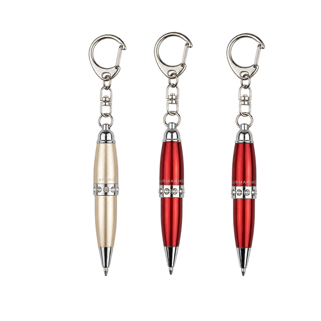 Mini Pop Metallic Ball Pen – Set Of 3