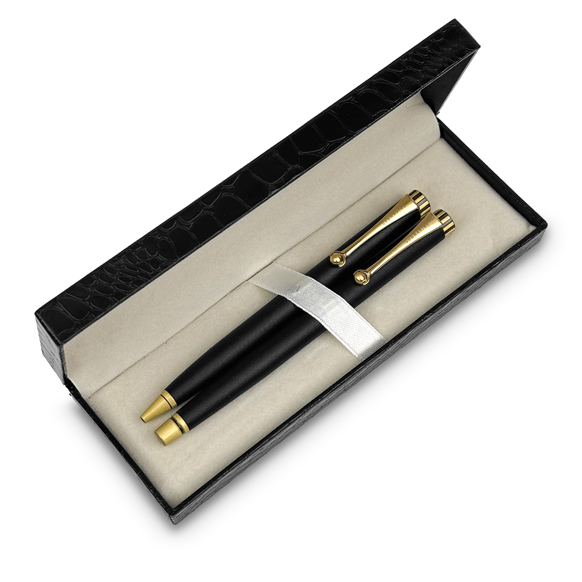 Regal Brass Metal Ball & Roller Pen Combo - Submarine Pens