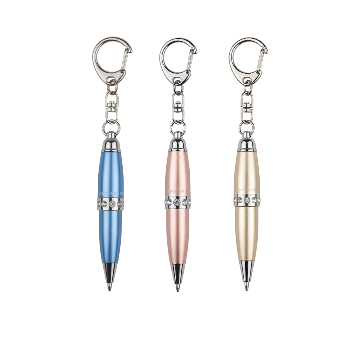 Mini Pop Metallic Ball Pen – Set Of 3