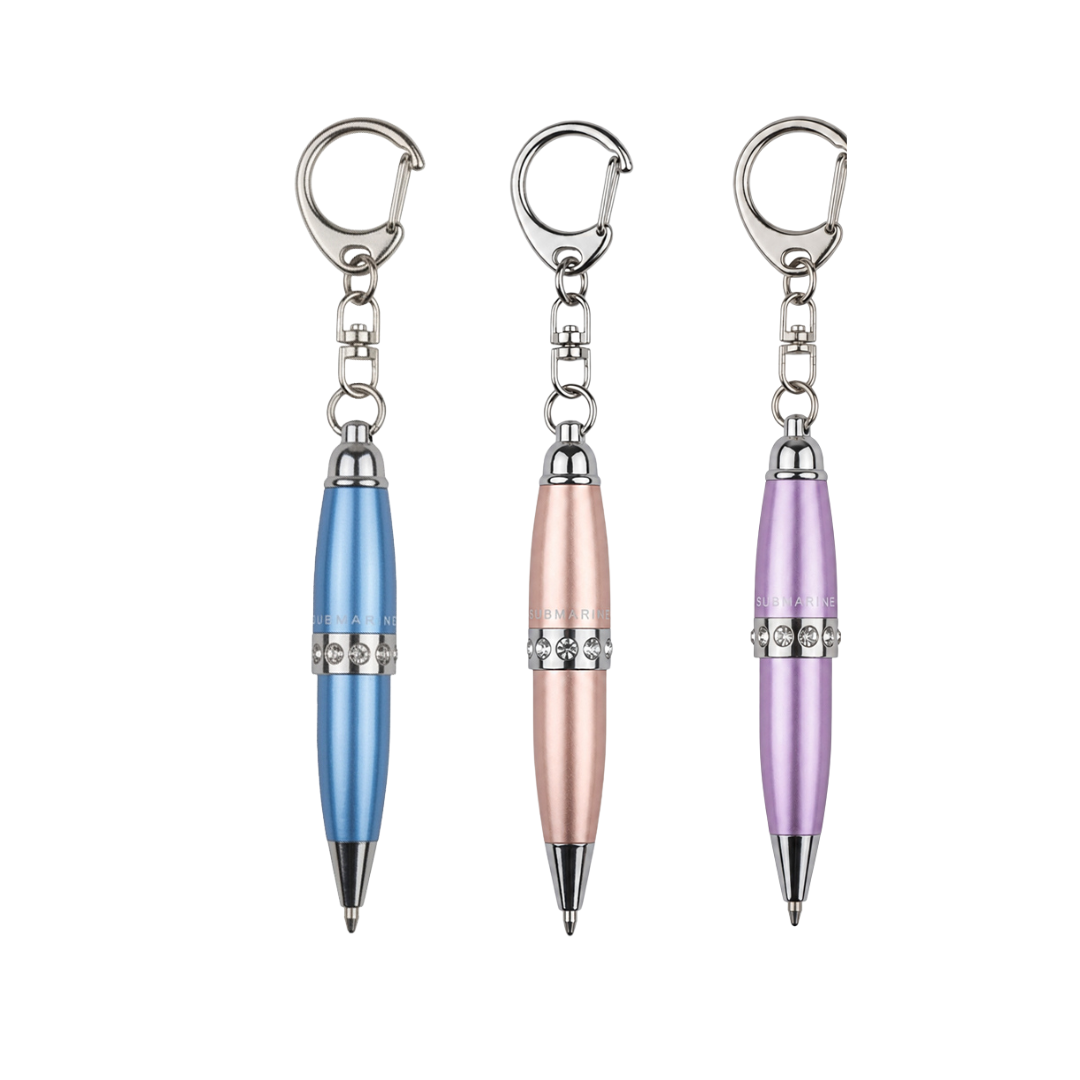 Mini Pop Metallic Ball Pen – Set Of 3