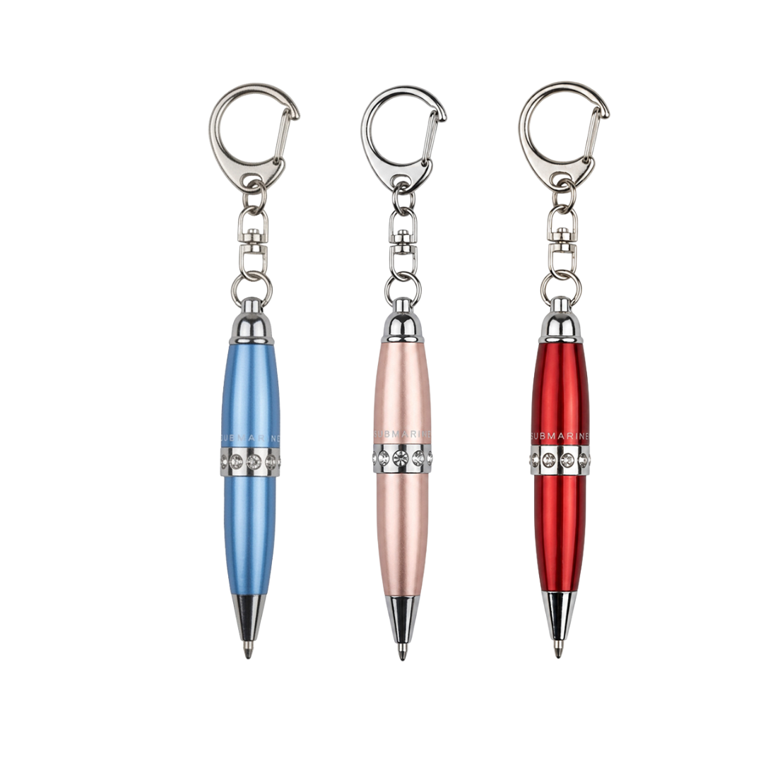 Mini Pop Metallic Ball Pen – Set Of 3